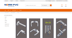 Desktop Screenshot of normpvc.com